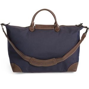 Longchamp Boxford Canvas and Leather Travel Bag (extra large)